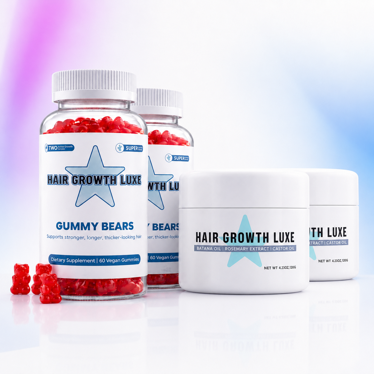 The Scalp Density System™ (2-Pack of Gummies + Oil)