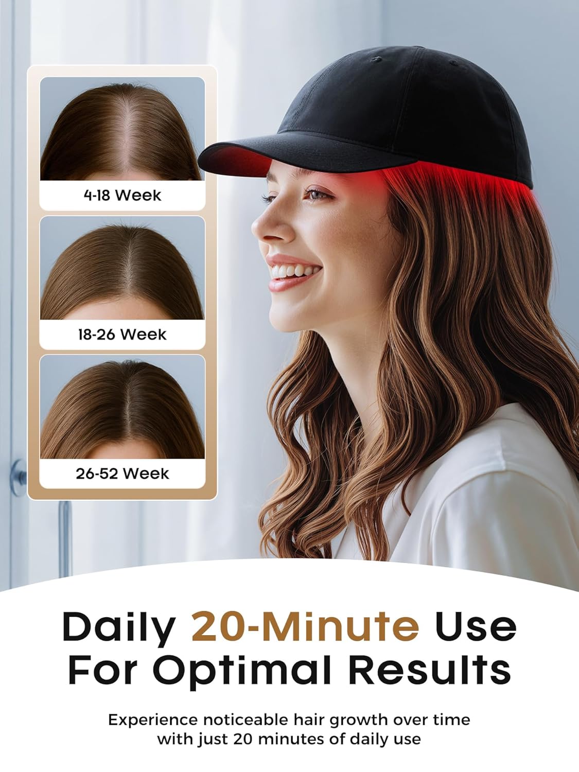 Hair Growth Red Light Cap