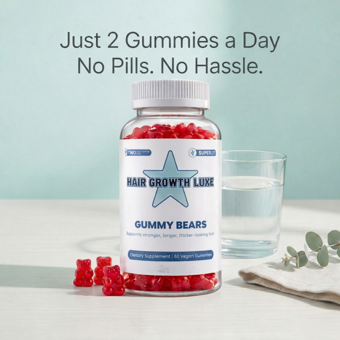 Grow Hair Luxe Gummy Bears