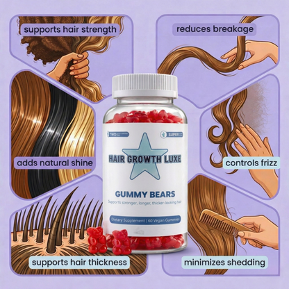 Grow Hair Luxe Gummy Bears