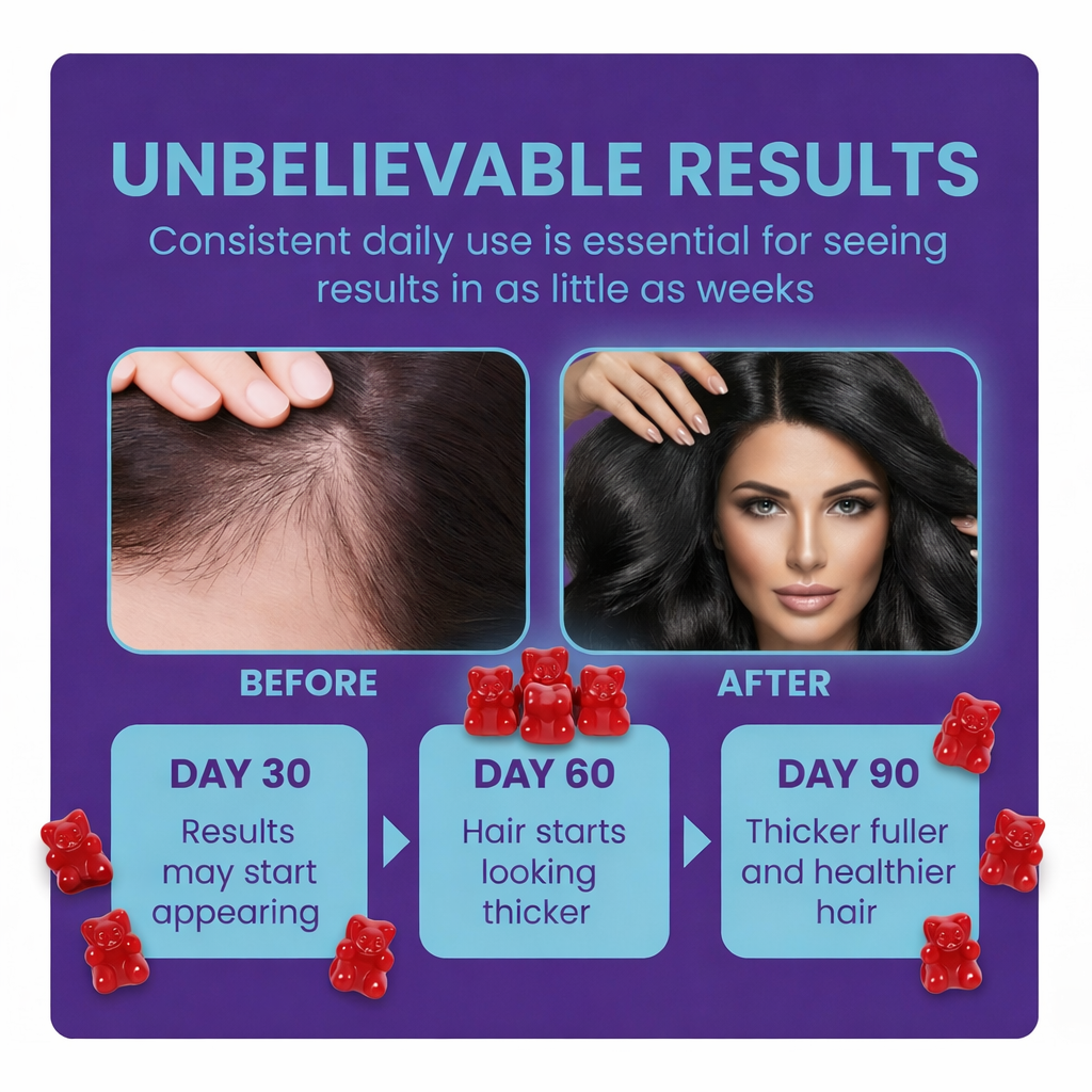Grow Hair Luxe Gummy Bears
